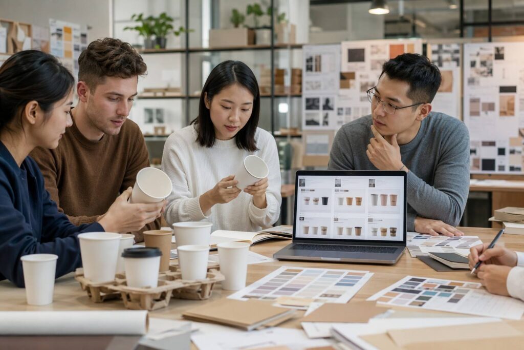 E-commerce Packaging Brand Developing Custom Double Wall Paper Cups