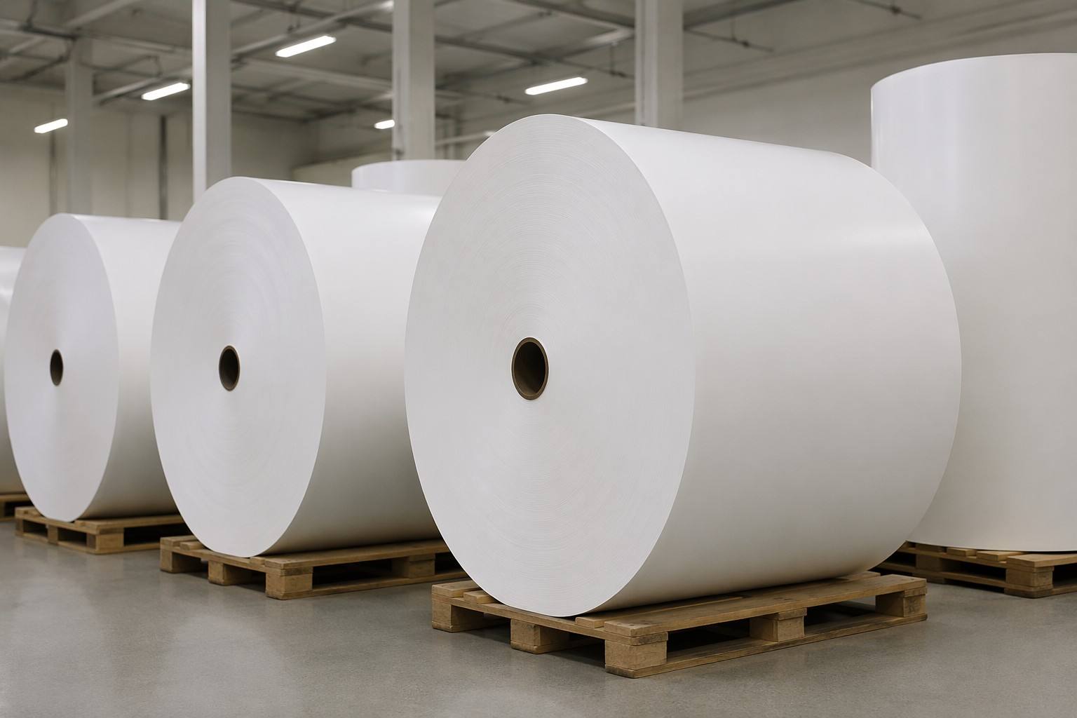 PE Coated Food-Grade Paperboard for Cone Cup Manufacturing