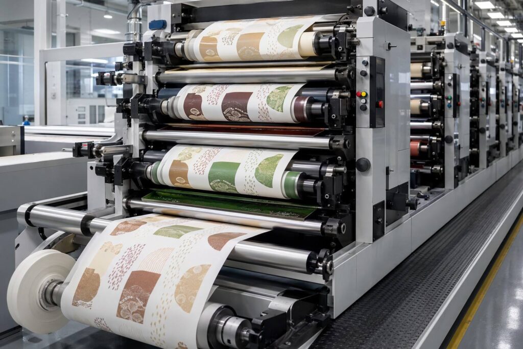 Printing Process for Double Wall Paper Cups
