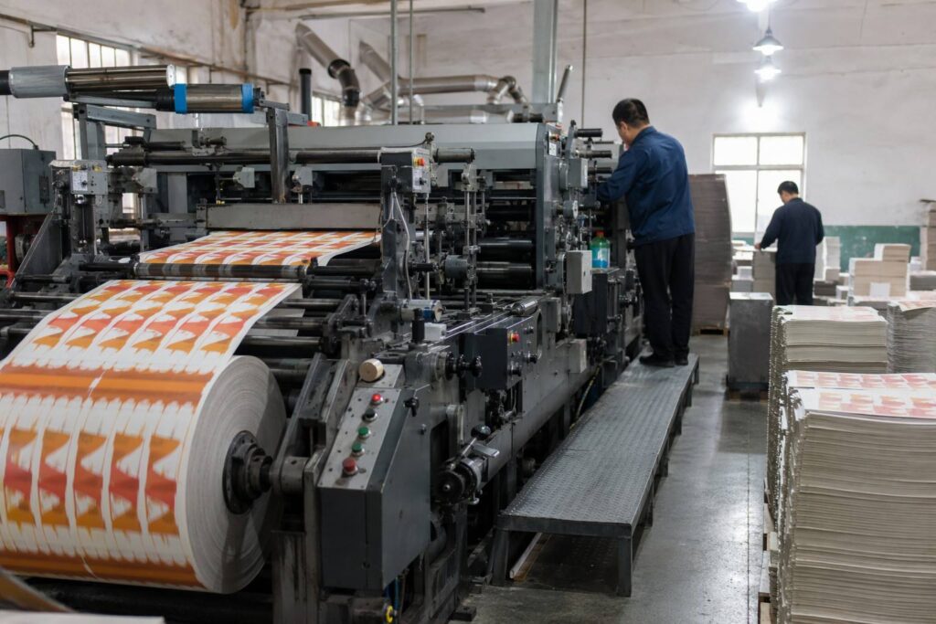 Printing Process for Paper Cup Coffee Cups