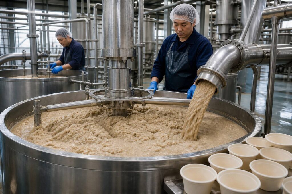 Sugarcane Bagasse Pulping Process for Sustainable Sauce Cup Production