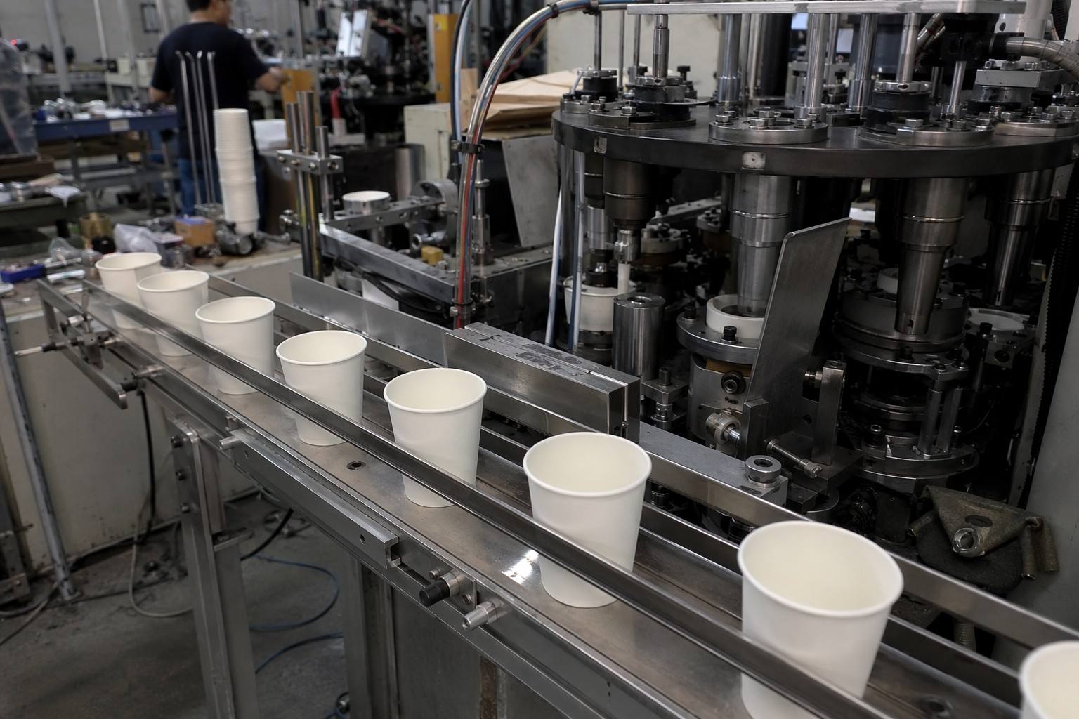 Paper Cup Forming Process