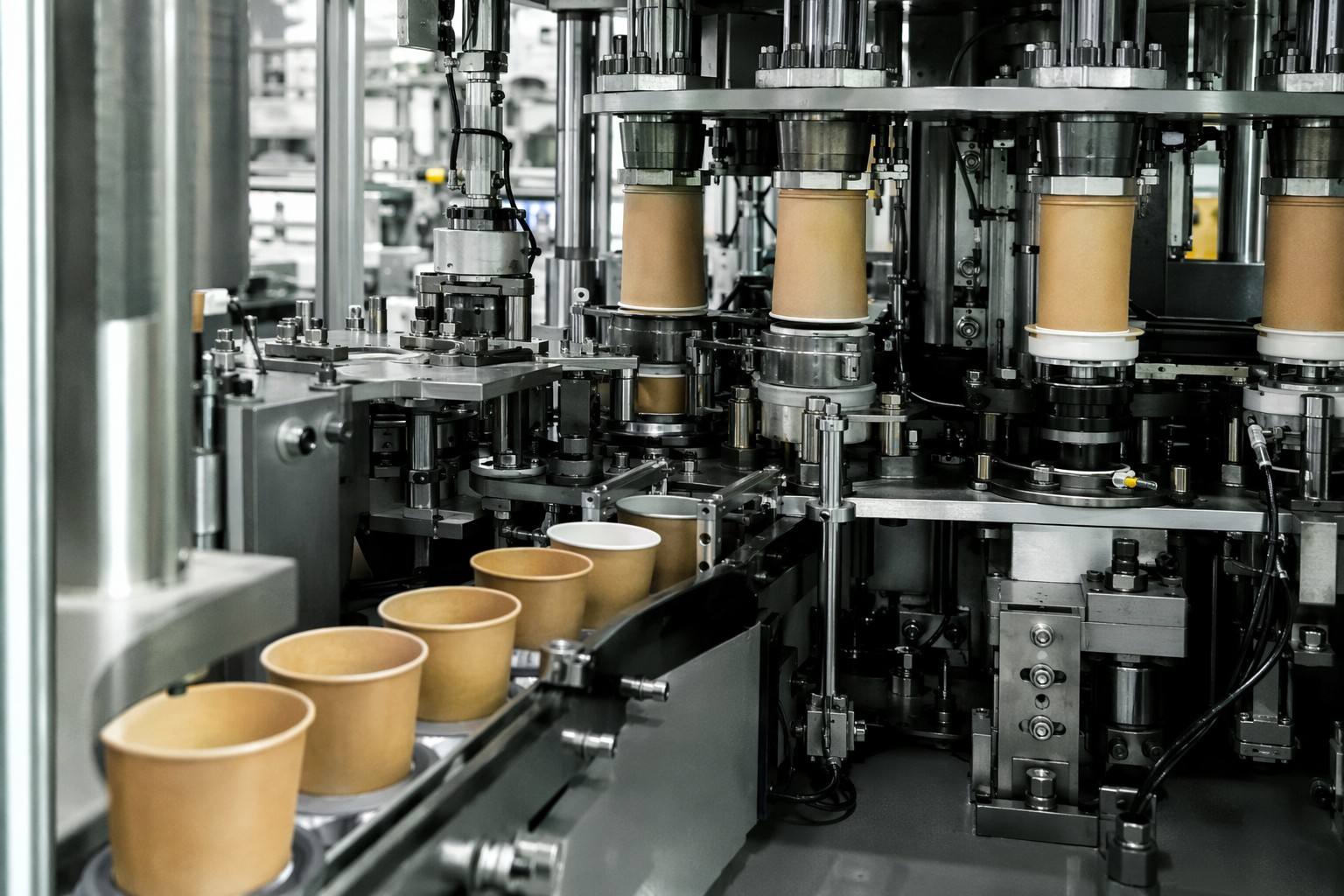 Paper Cup Forming Process
