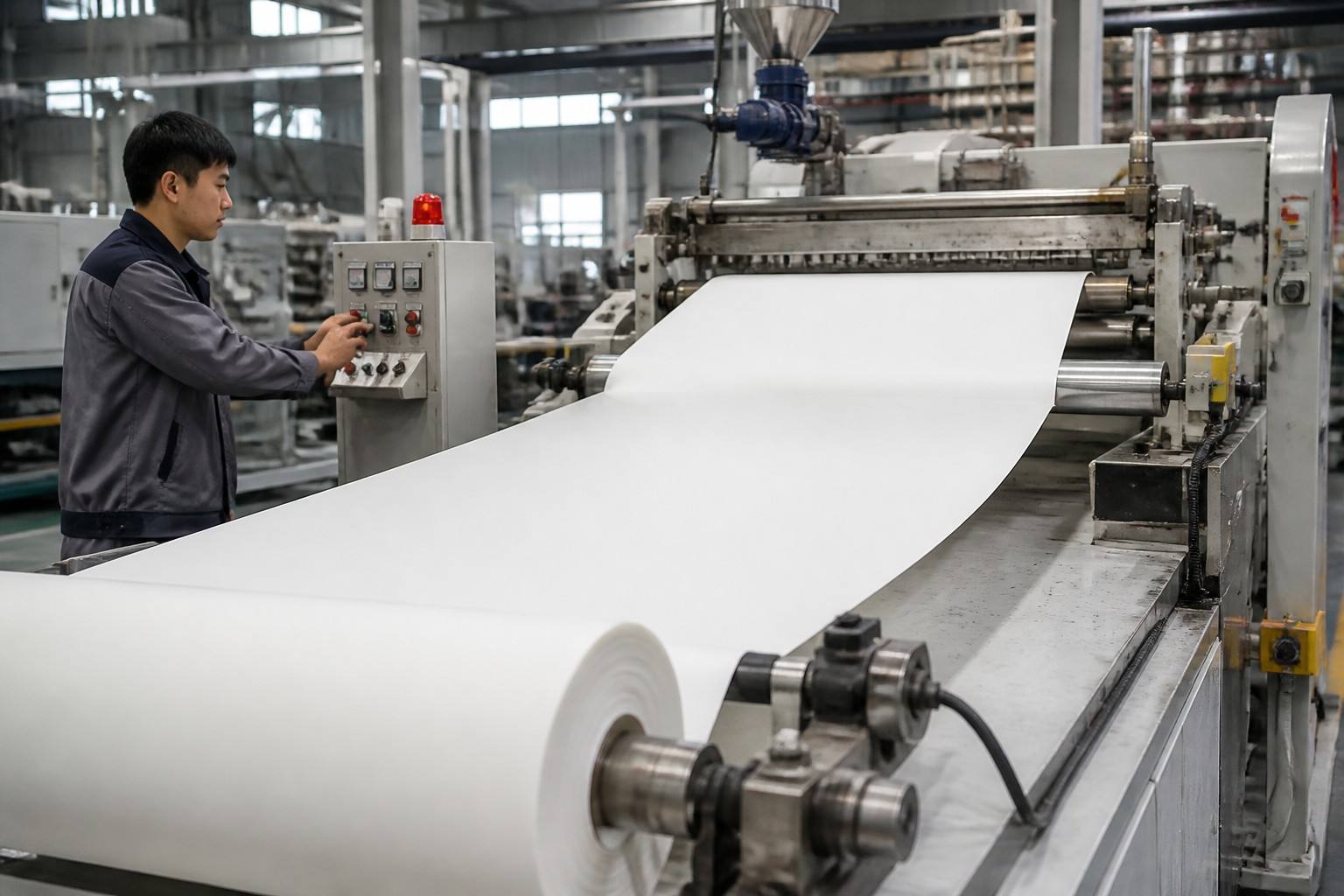 Sheet Extrusion Process for Cornstarch Cup Production