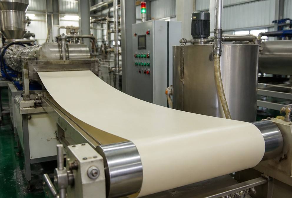 Sheet Extrusion for Cornstarch Plate Production