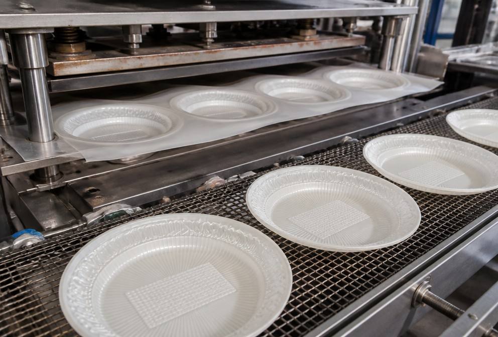 CPLA Plates Thermoforming and Forming Process