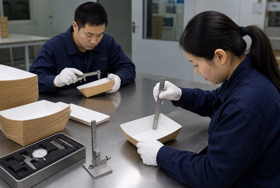 Quality Inspection of Paper Boat Trays