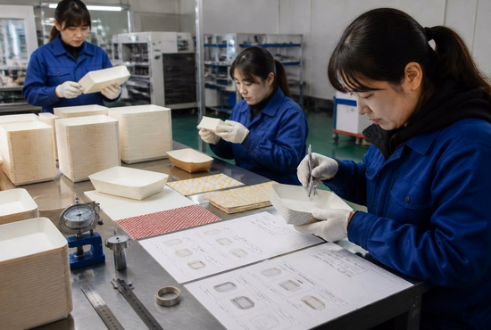 Quality Inspection of Paper Food Tray Products