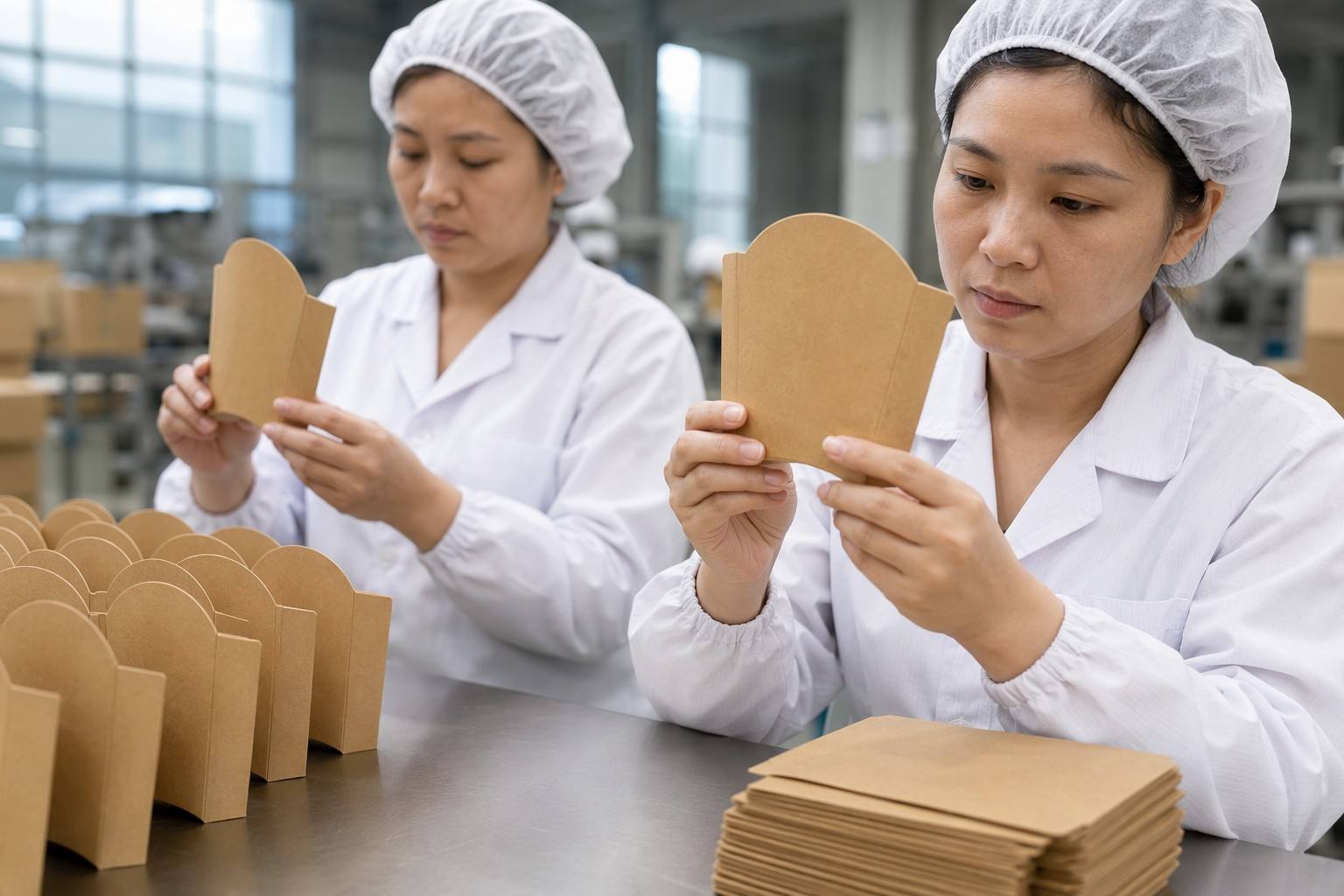 Quality Inspection of Paper French Fry Cups