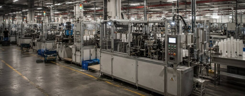 DAILYECO Paper Cup Coffee Cup Manufacturing Facility