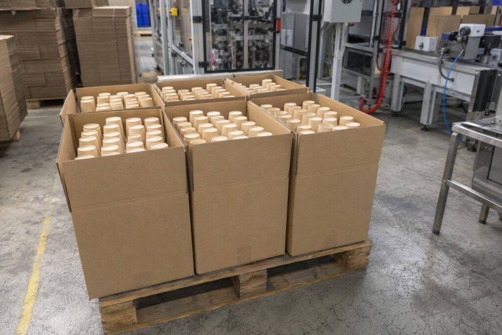 Packaging and Export of Double Wall Paper Cups