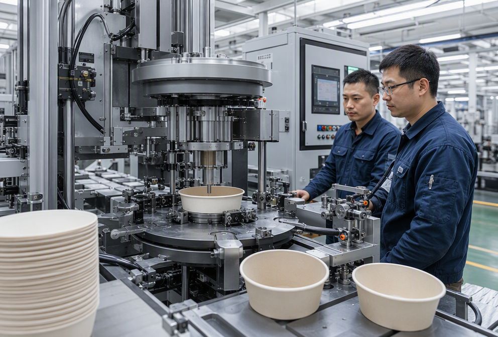 Automatic Paper Bowl Forming Process(图 P3)