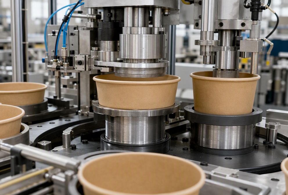 Paper Bowl Bottom Sealing and Rim Forming （图 P4）