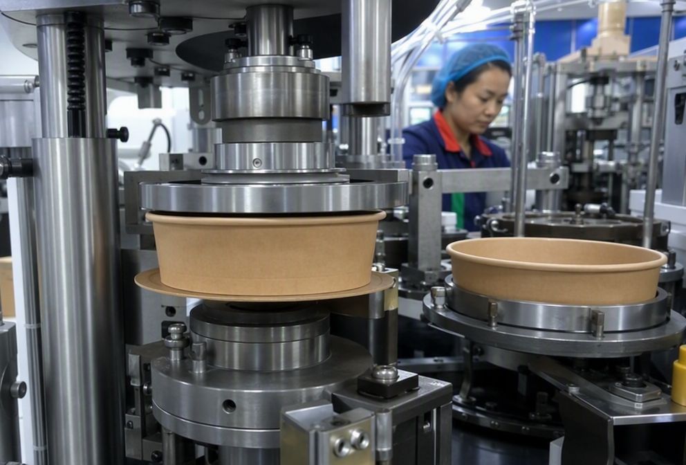 Paper Bowl Bottom Sealing and Rim Forming(图 P4)