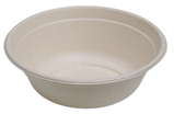 48oz Round Bagasse Bowl