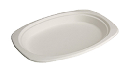 Square Edge Oval Plate