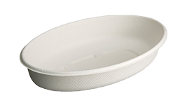 18oz Oval Bagasse Bowl