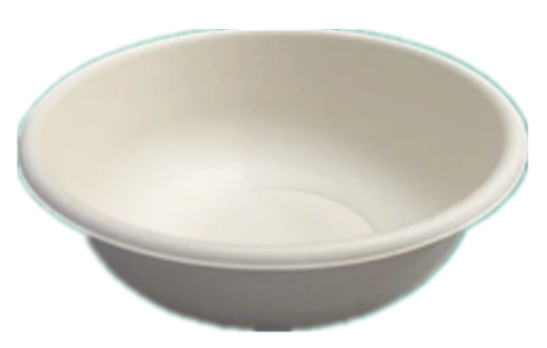 24oz Round Bagasse Bowl
