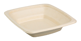 16oz Square Bagasse Bowl