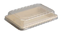 PET Lid for Bagasse Sushi Tray