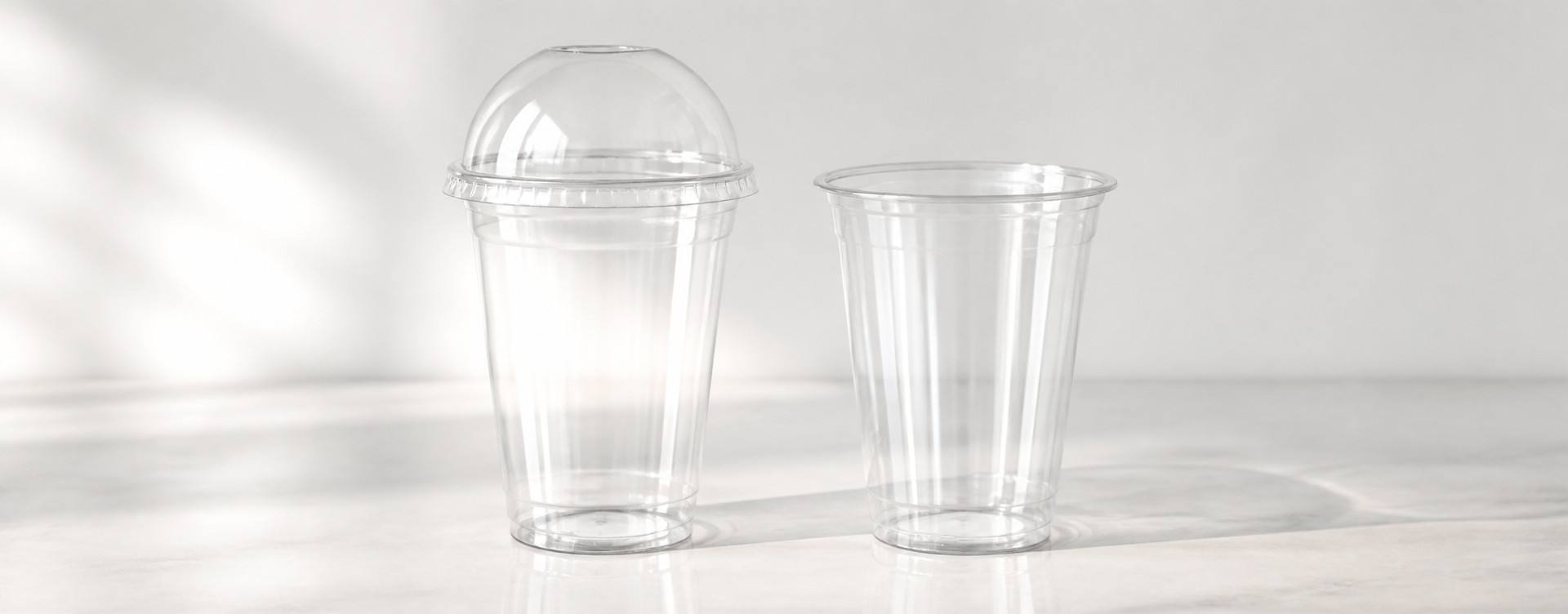 PLA Cups Features Including Clear Design, Renewable Material, and Sustainable Beverage Packaging