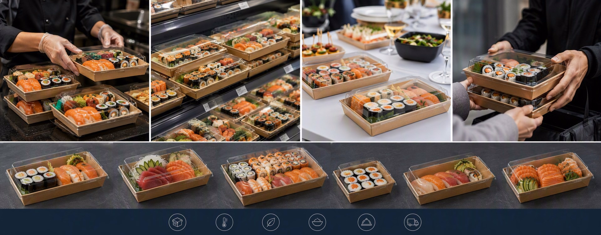 Paper Sushi Tray Industry Insights and Chilled Food Packaging Trends