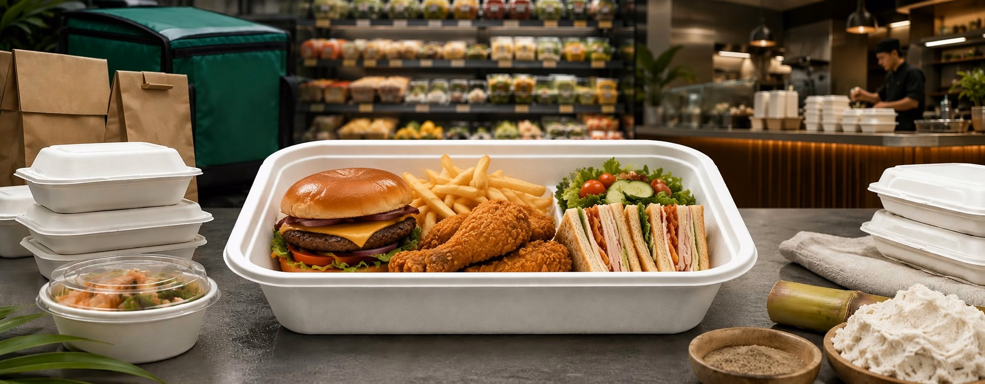 Rectangular White Bagasse Tray Industry Trends