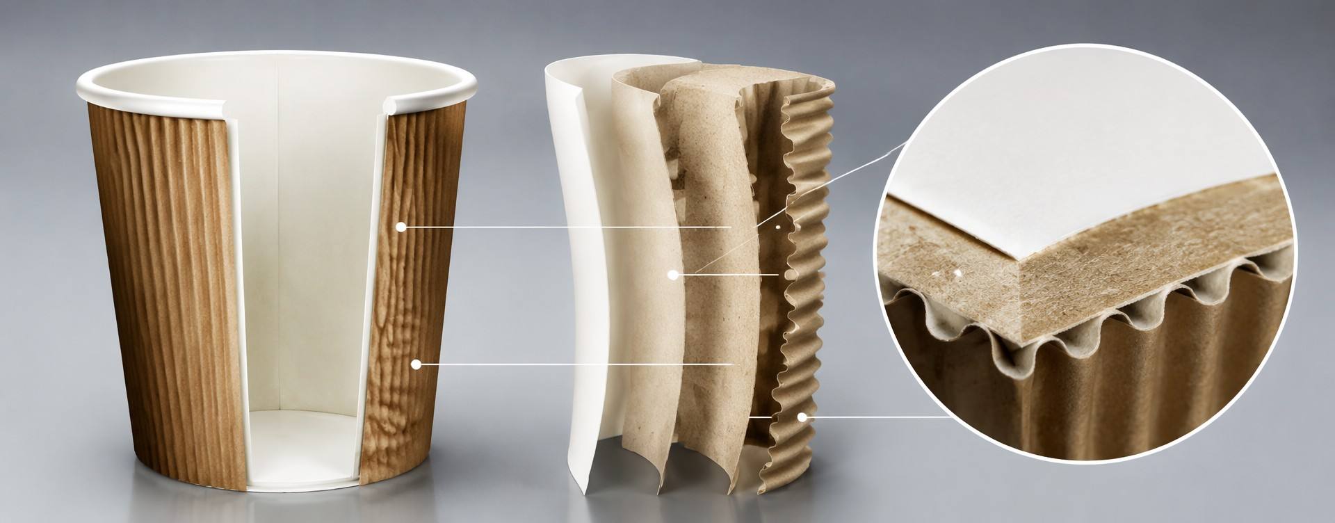 Ripple Paper Cup Material Comparison and Structure Analysis