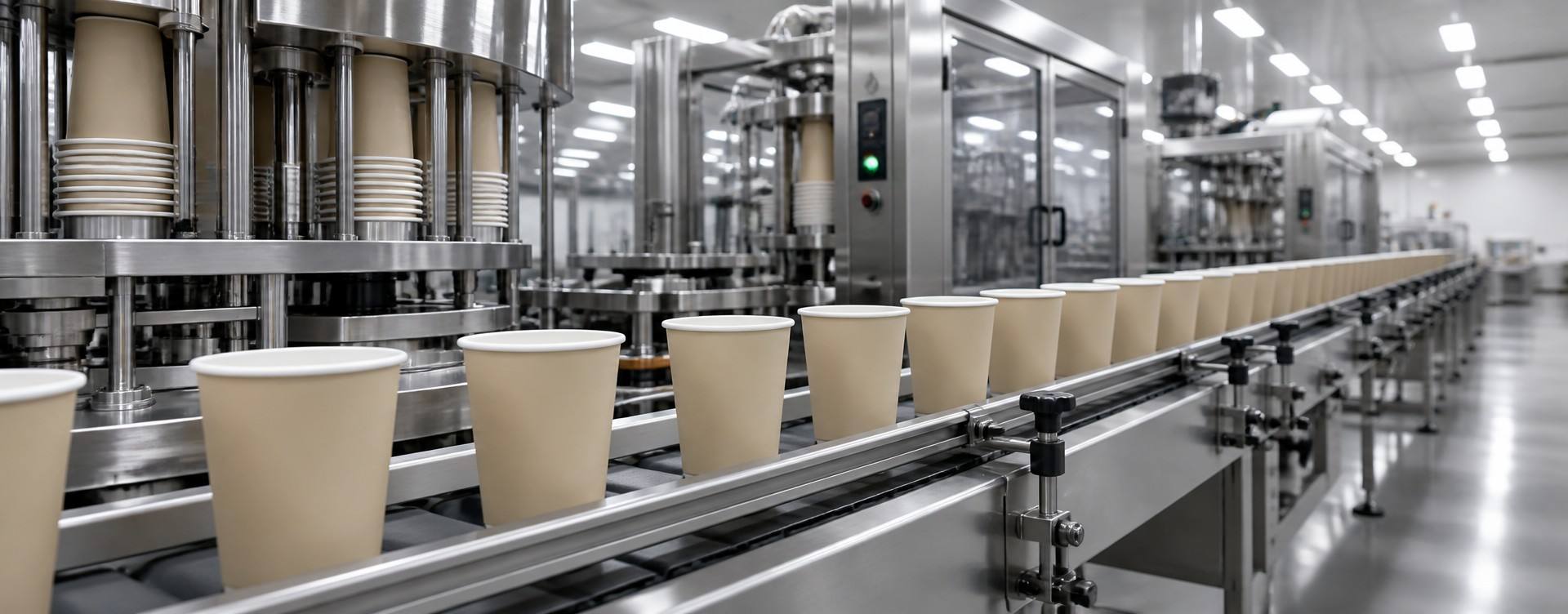 DAILYECO Single Wall Coffee Cup Manufacturing Facility