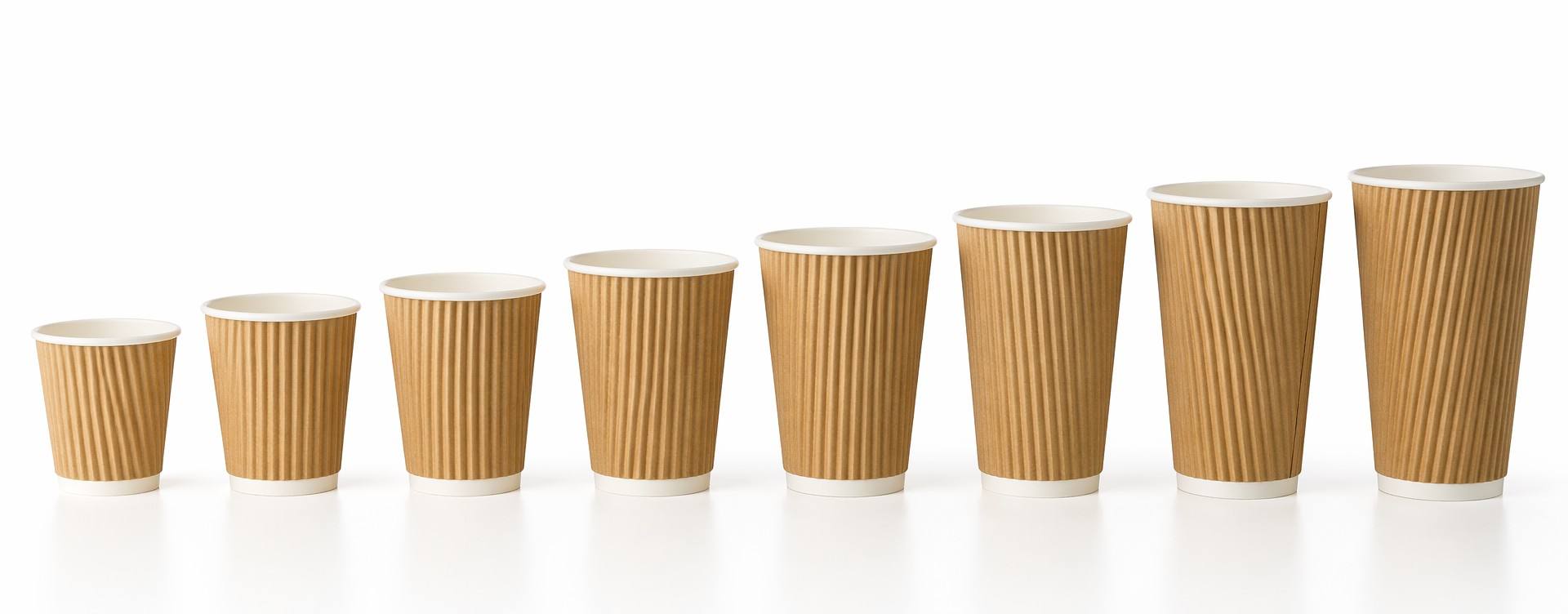 Ripple Paper Cup Size Guide and Custom Packaging Solutions