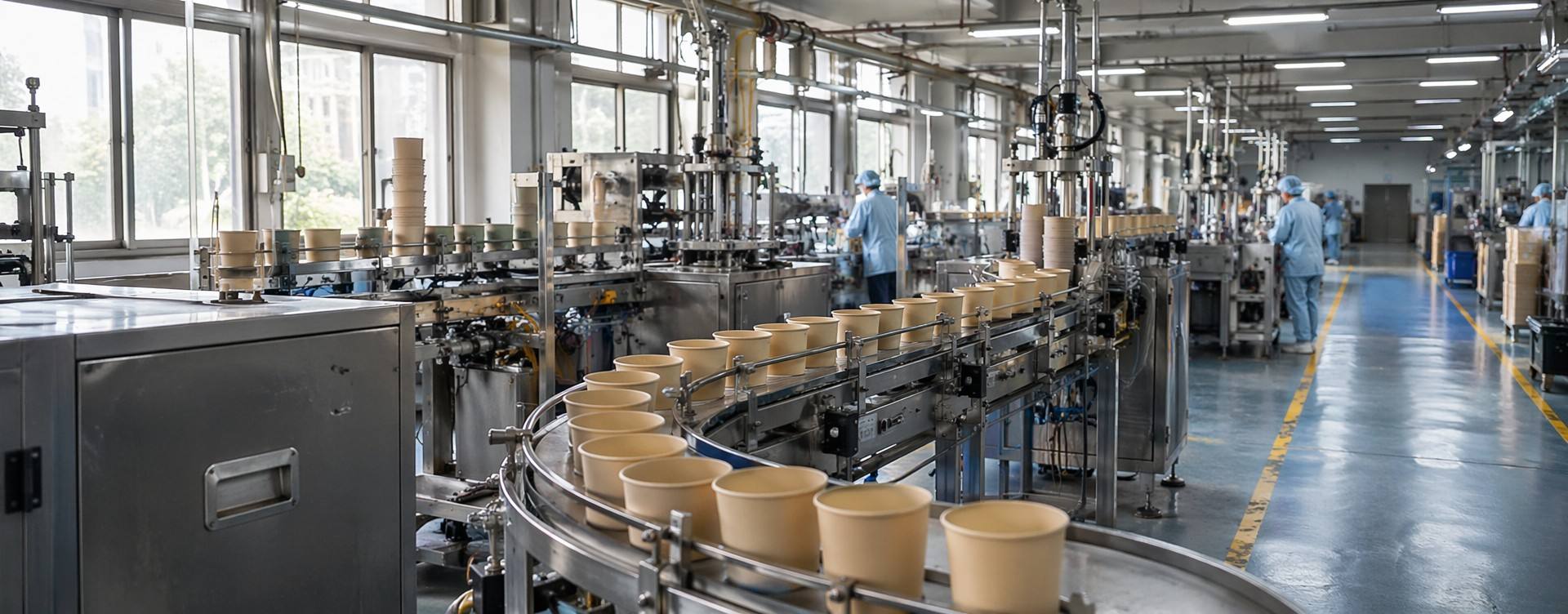DAILYECO Paper Soup Cup Manufacturing Facility
