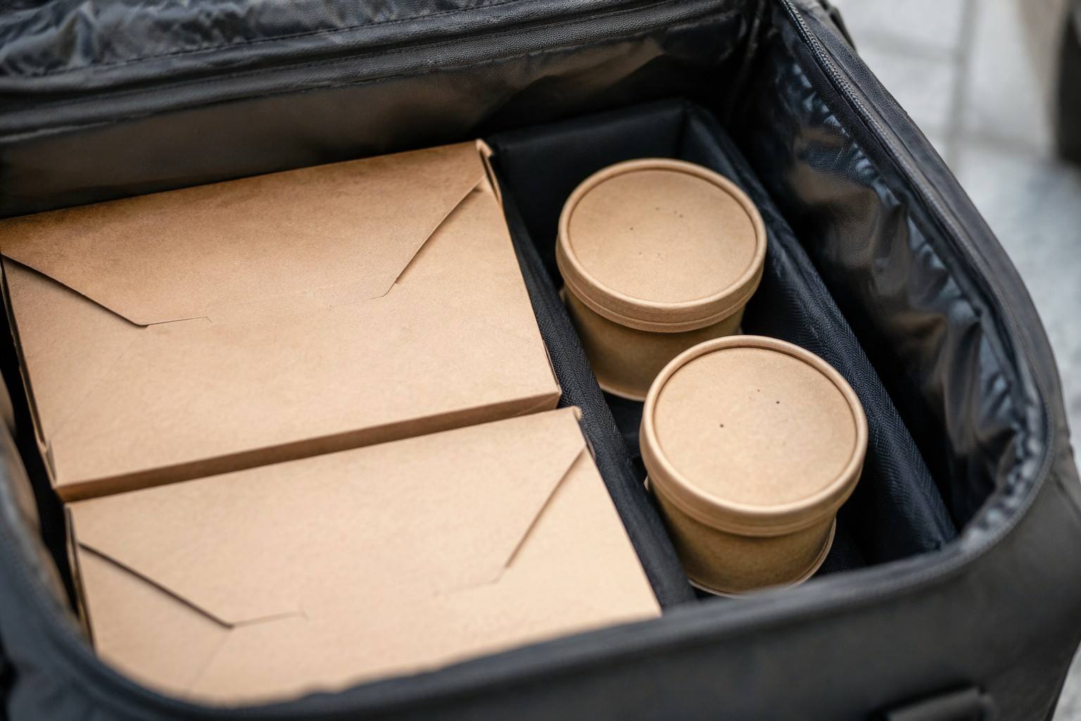 Leak-Resistant Paper Sauce Cups for Food Delivery Packaging