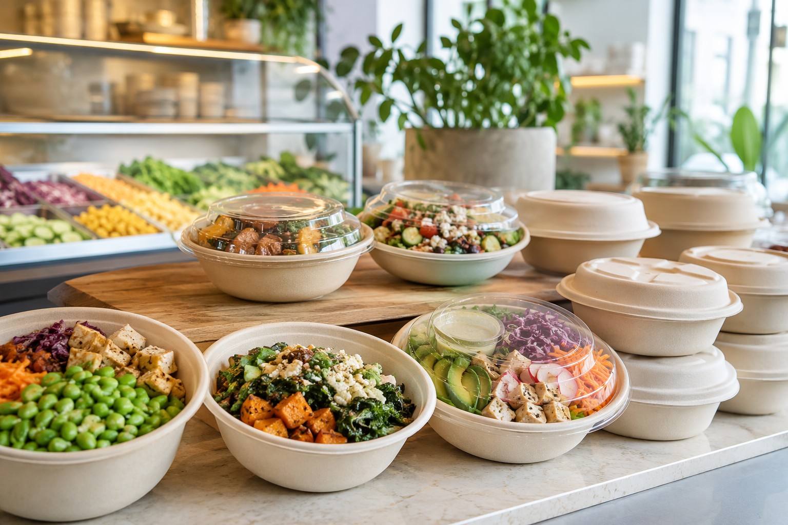 Bagasse Salad Bowls for Healthy Meal Brands（图A3）