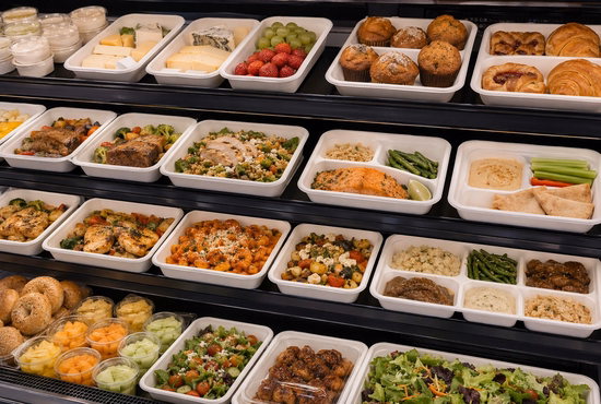 Sugarcane Bagasse Tray for Retail Food Packaging