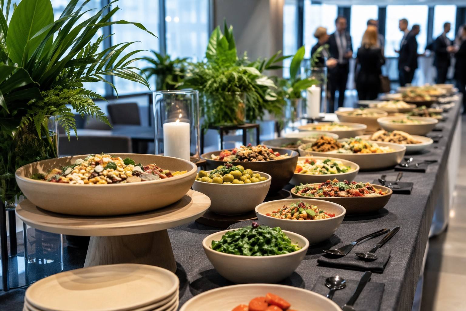 Sugarcane Plates and Bowls for Catering Events（图A5）