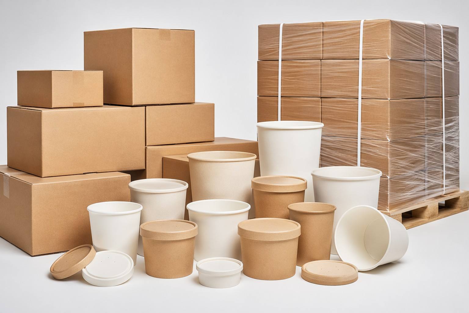 Private Label Paper Soup Cups for Global Packaging Brand