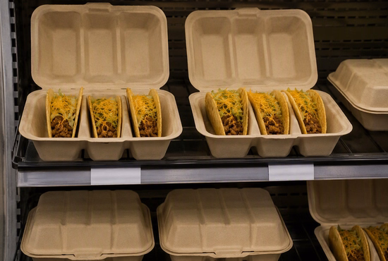Taco to Go Containers for Convenience Stores