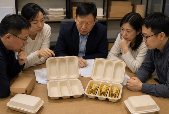 Restaurant Chain Reviewing Custom Taco to Go Containers