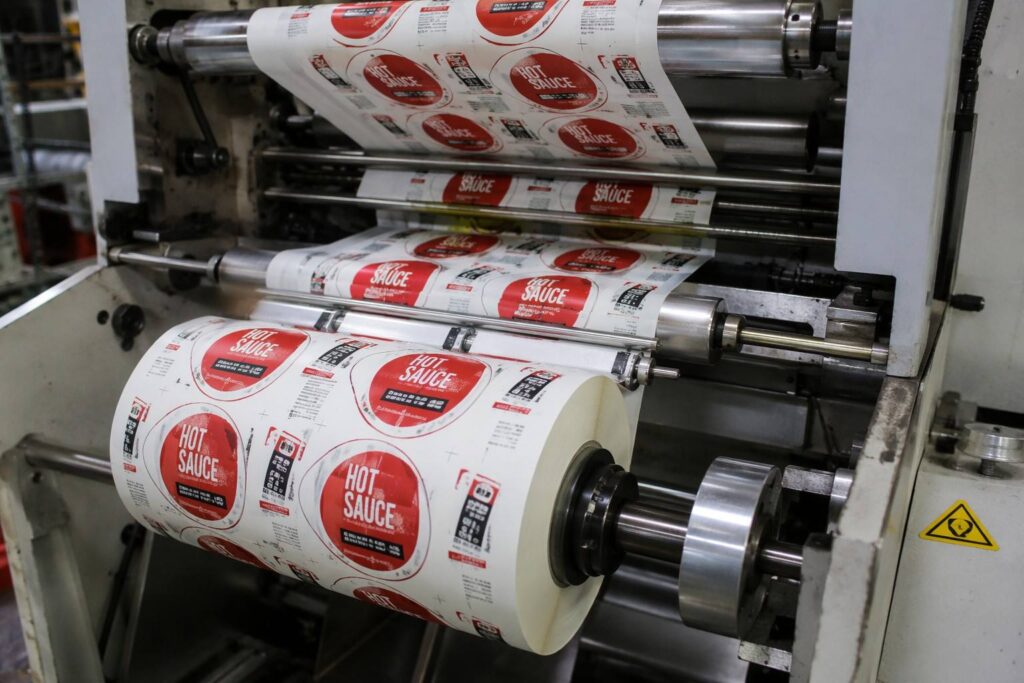 Paper Sauce Cup Printing Process