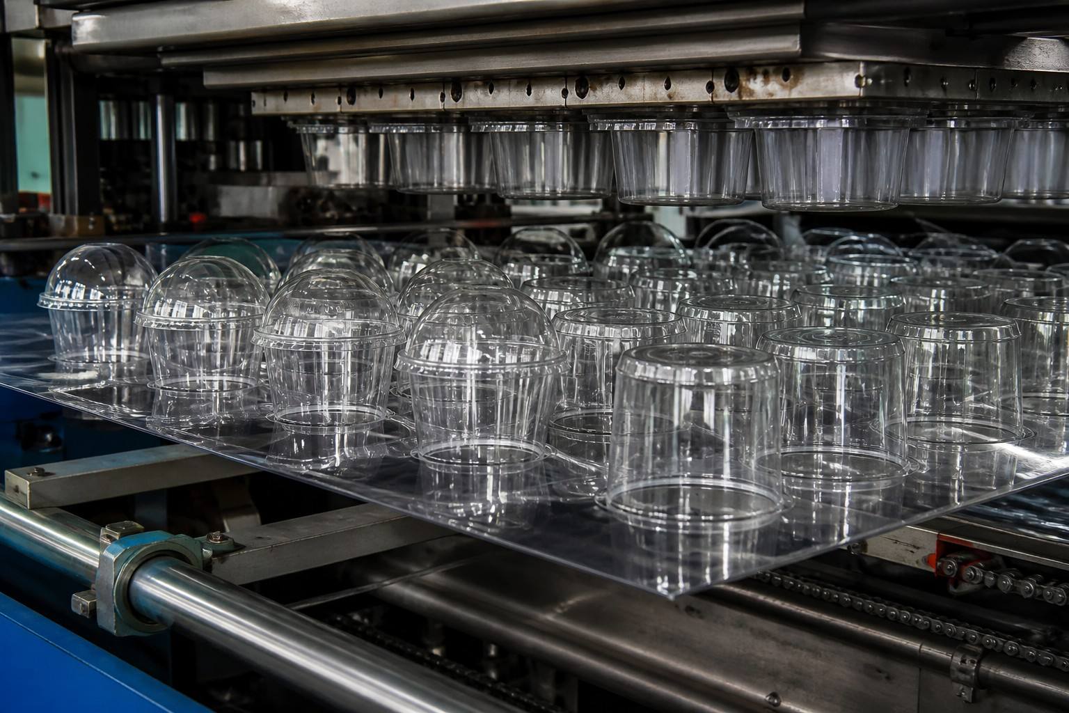 PLA Cup Thermoforming Production Process for Beverage Packaging