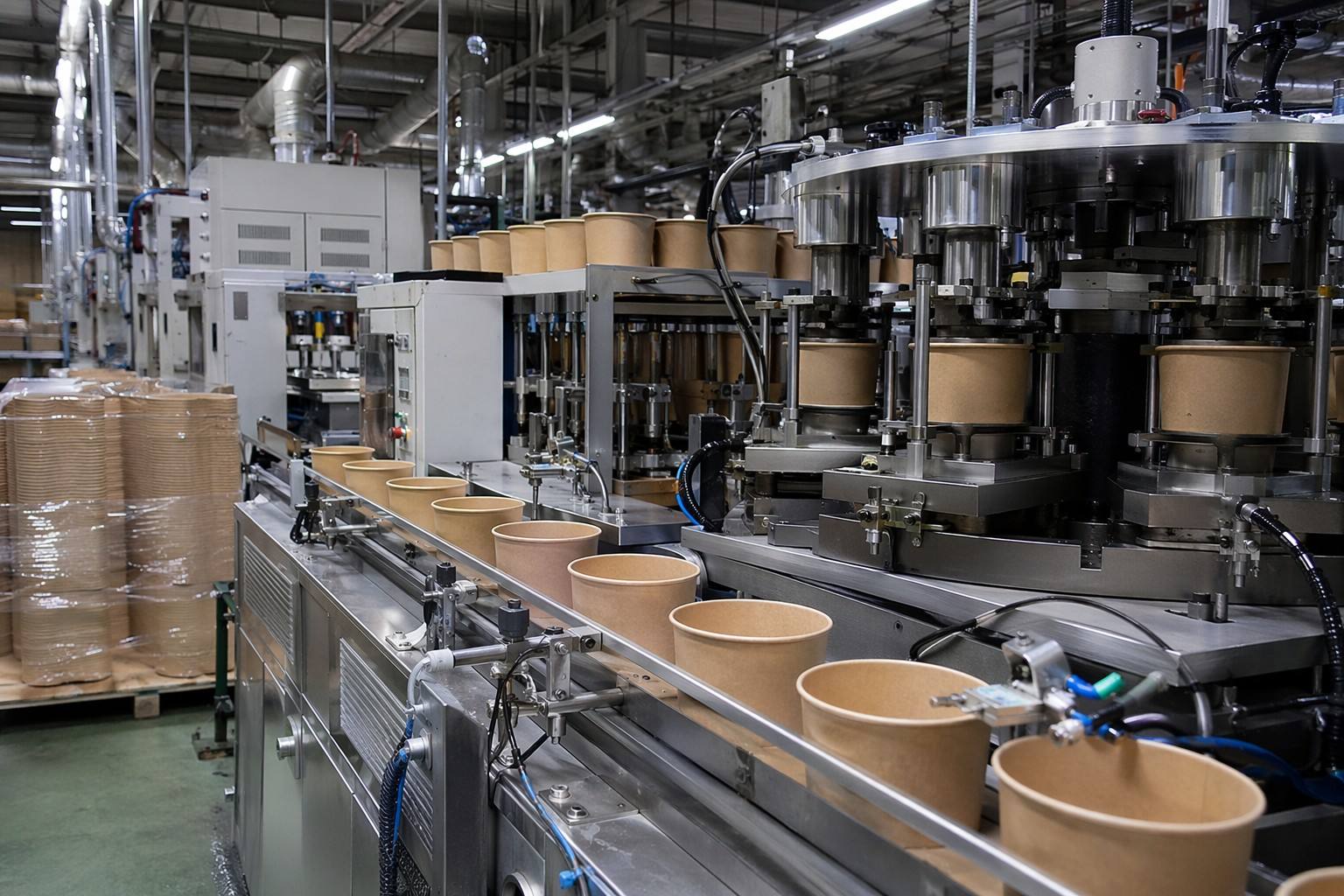 Paper Soup Cup Forming Process