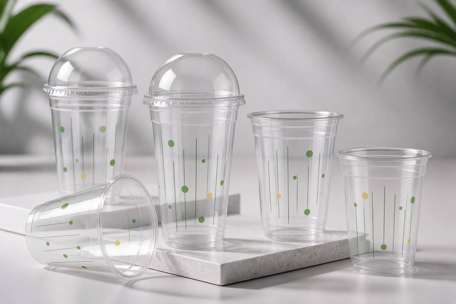Custom Printed PLA Cups for Sustainable Beverage Branding Solutions