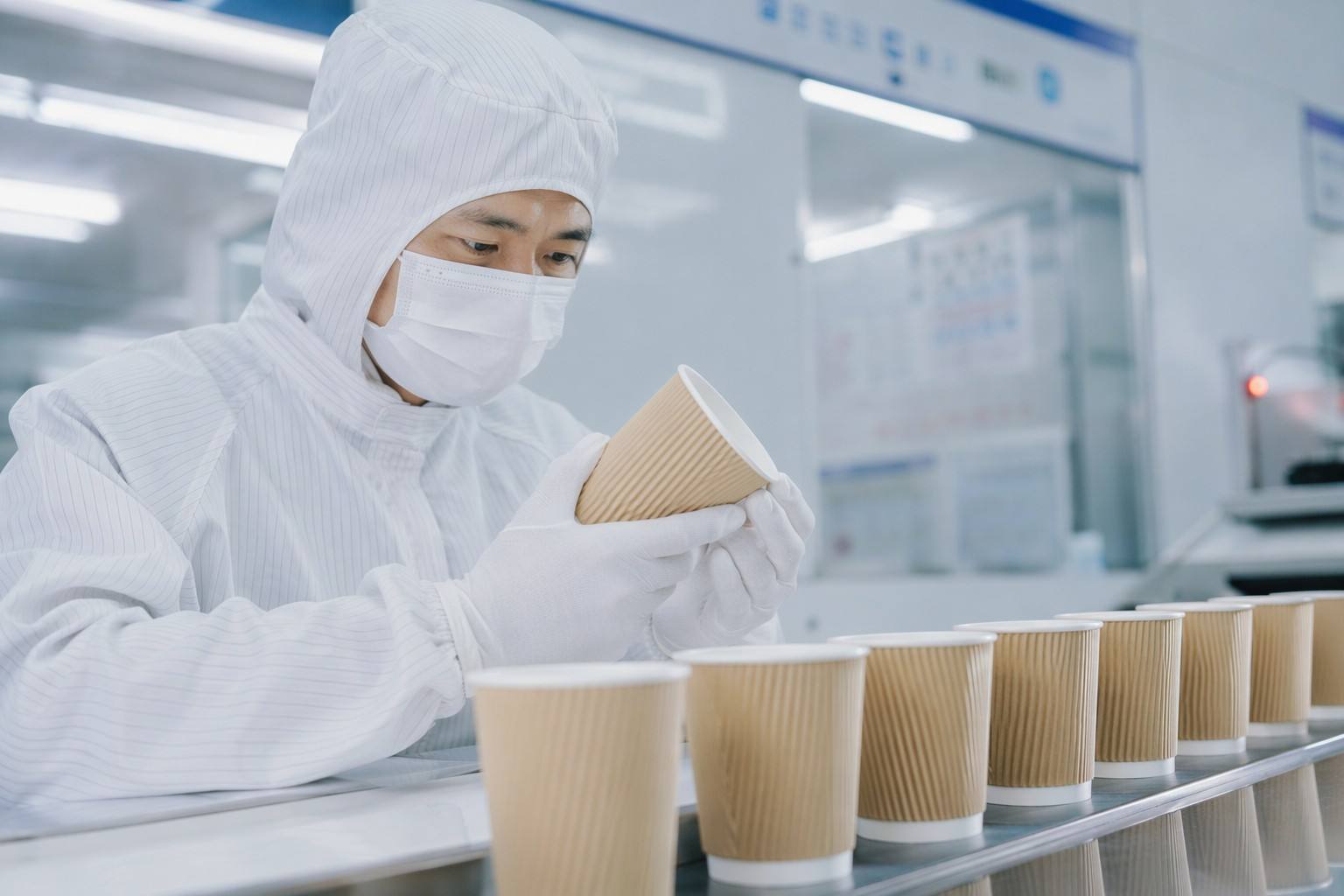 Quality Inspection of Ripple Paper Cups