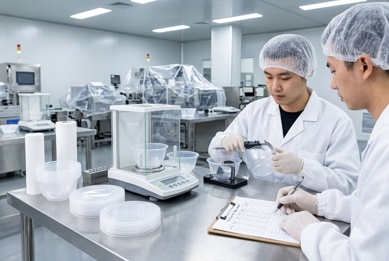 Quality Control inspection of PLA Bowls and lids（图P5）